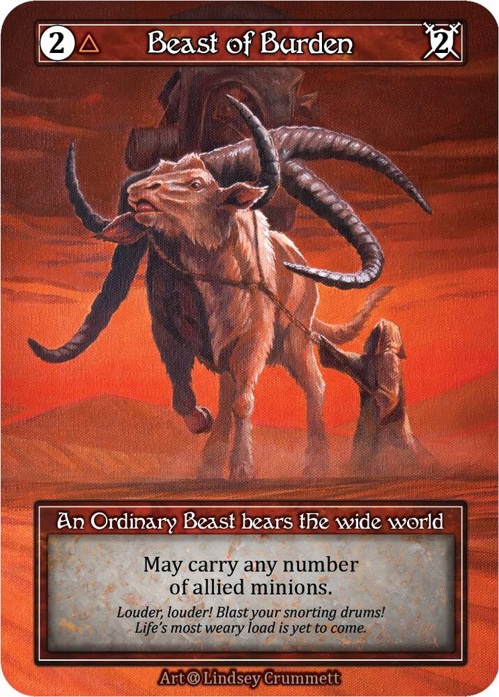 Beast of Burden - Alpha (Foil)
