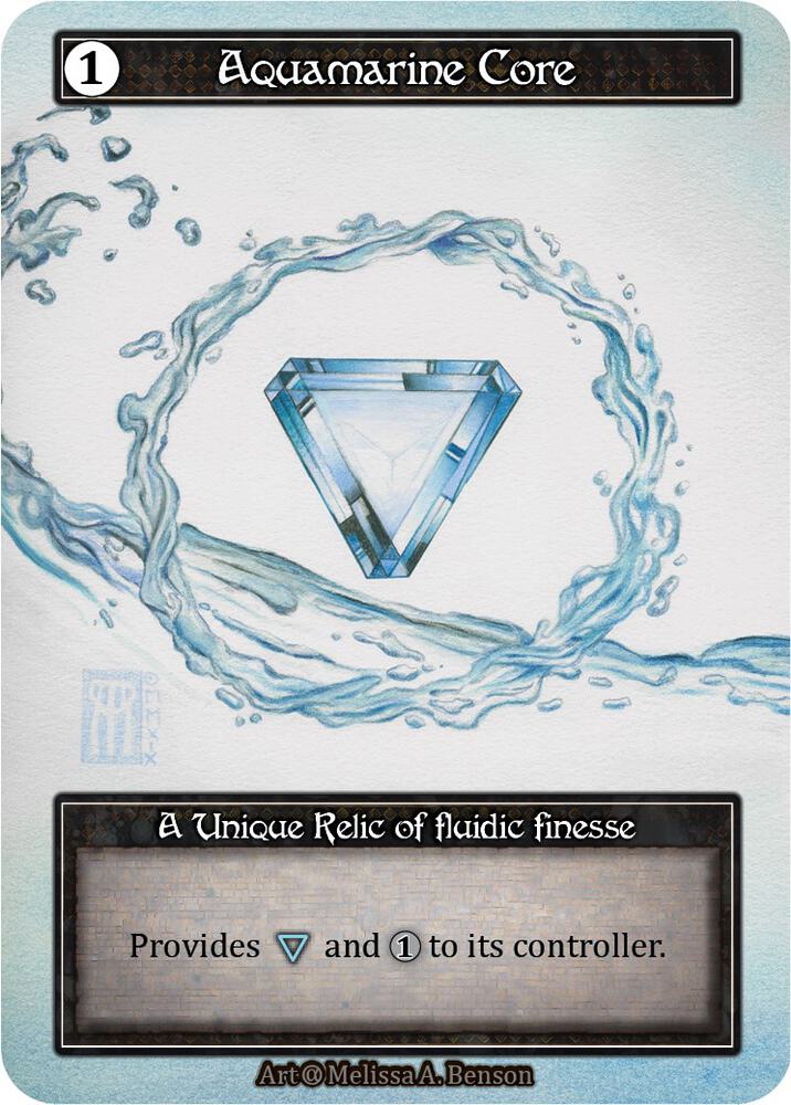 Aquamarine Core - Alpha (Foil)