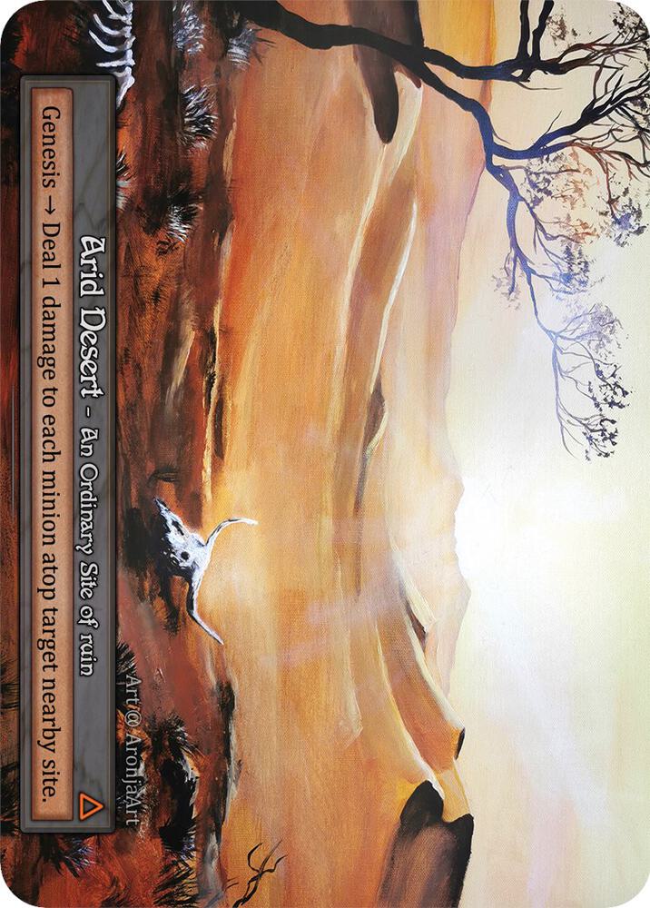 Arid Desert (Preconstructed Deck) - Alpha (Non-Foil)