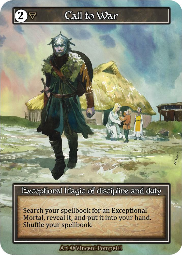Call to War - Alpha (Foil)