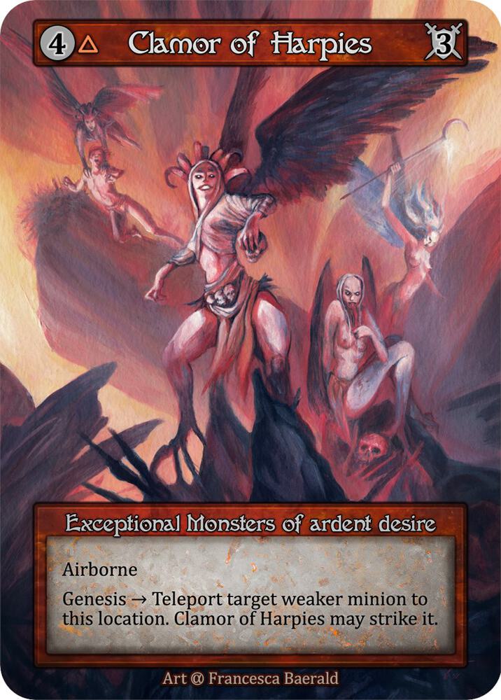 Clamor of Harpies - Alpha (Non-Foil)