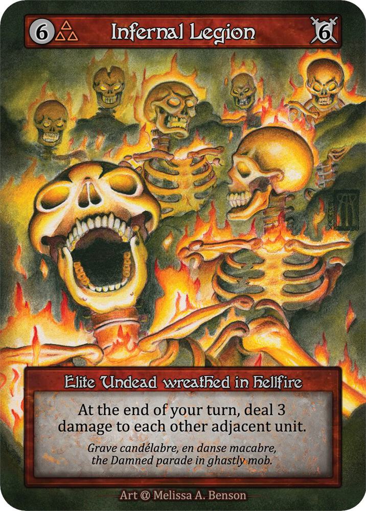 Infernal Legion (Preconstructed Deck) - Alpha (Non-Foil)