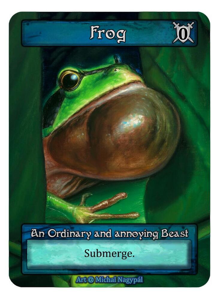 Frog (Green) (Box Topper) - Alpha (Non-Foil)