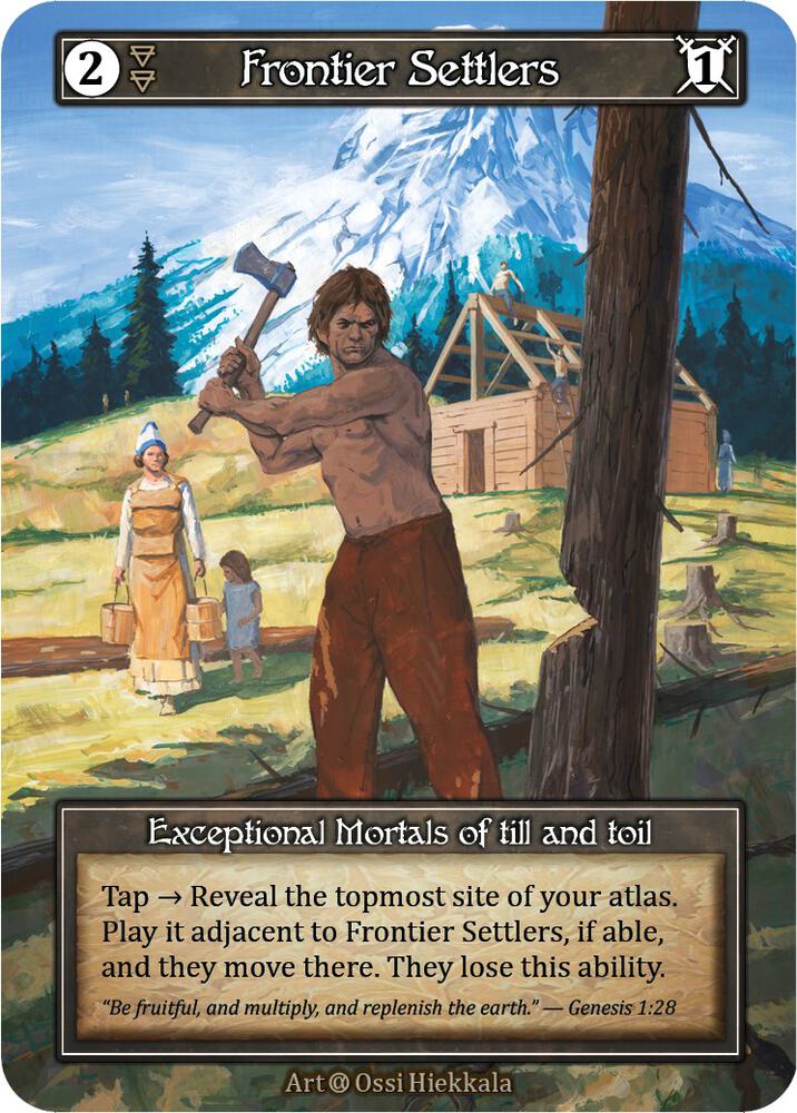 Frontier Settlers - Alpha (Foil)