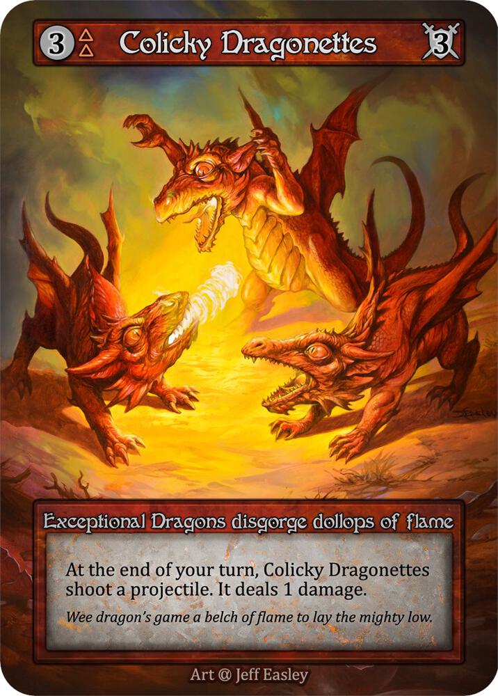 Colicky Dragonettes - Alpha (Non-Foil)