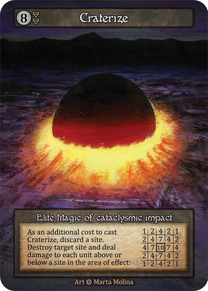 Craterize (Preconstructed Deck) - Alpha (Non-Foil)