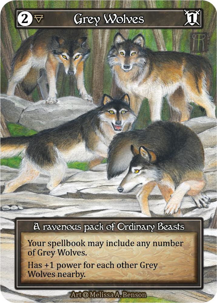 Grey Wolves - Alpha (Foil)