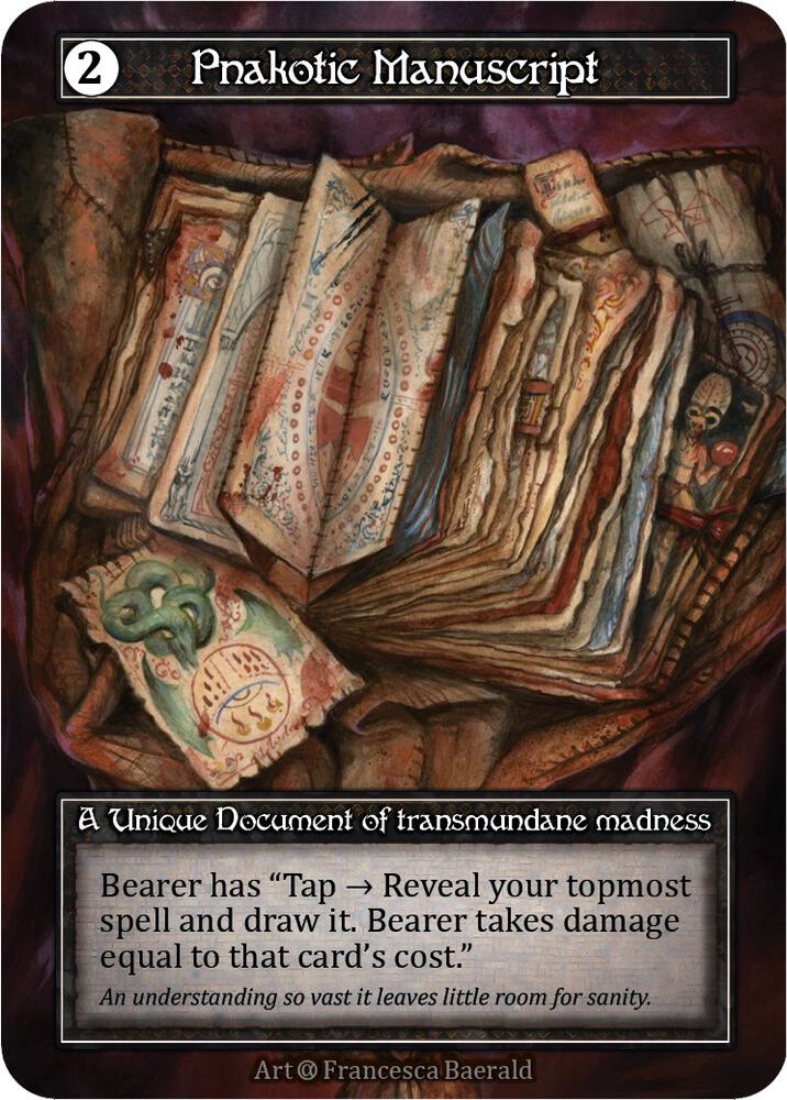 Pnakotic Manuscript - Alpha (Foil)