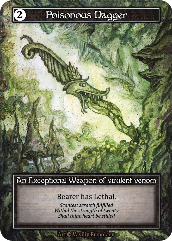 Poisonous Dagger - Alpha (Foil)