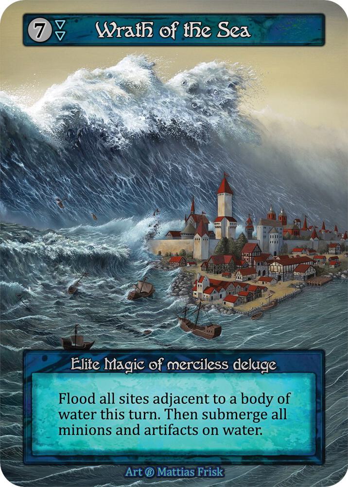 Wrath of the Sea - Beta (Non-Foil)