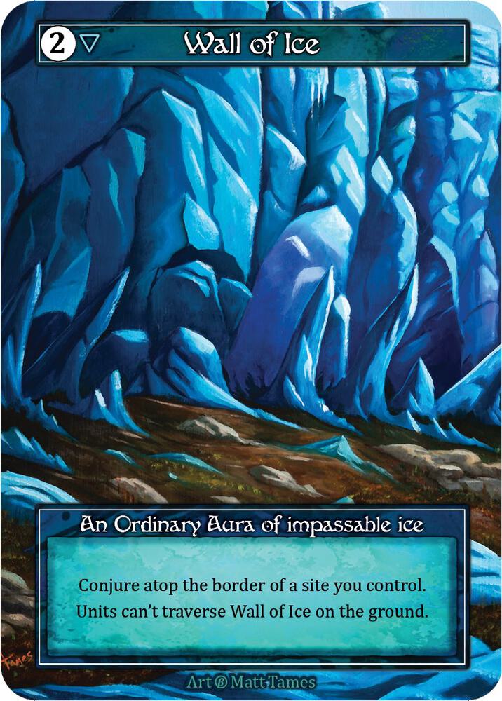 Wall of Ice - Beta (Foil)