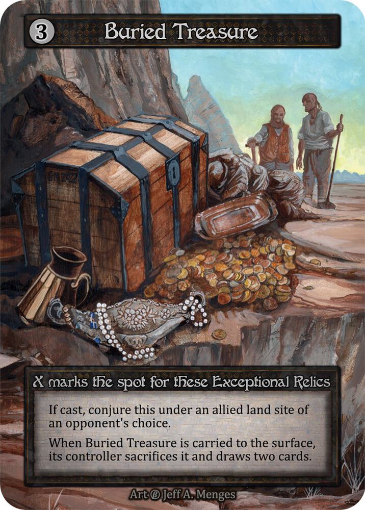 Buried Treasure - Beta (Non-Foil)