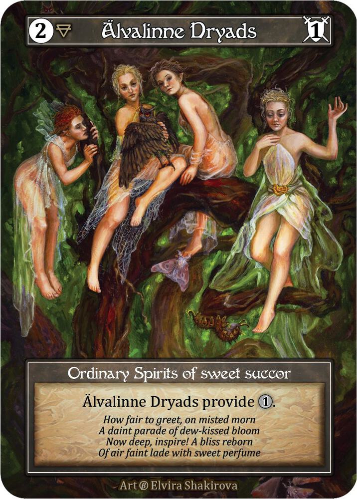 Alvalinne Dryads - Beta (Foil)