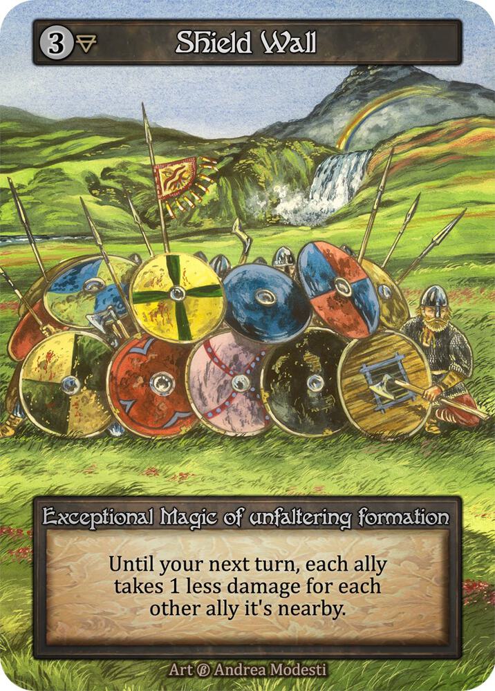Shield Wall - Beta (Non-Foil)