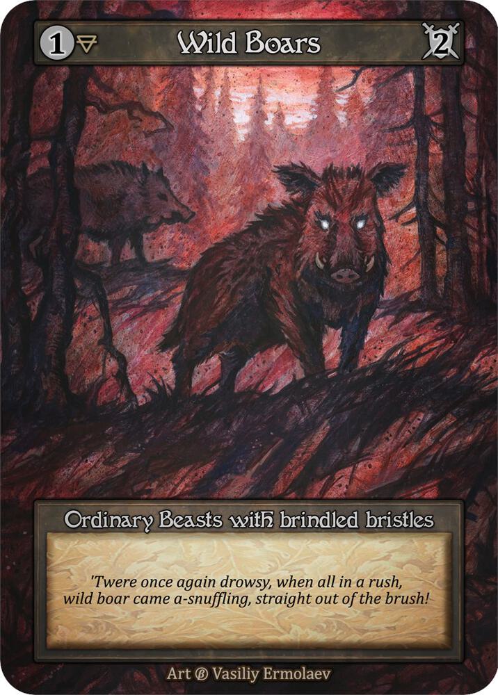 Wild Boars - Beta (Non-Foil)