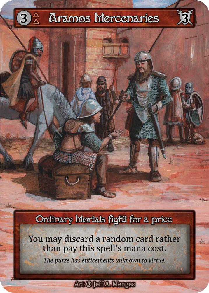 Aramos Mercenaries - Beta (Non-Foil)