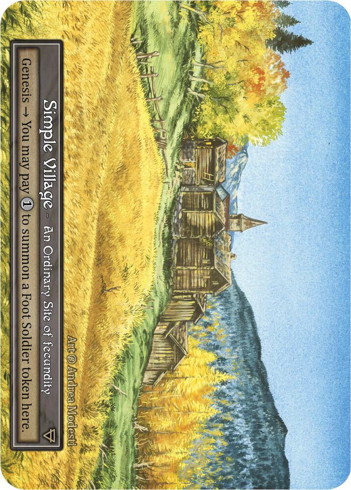 Simple Village - Beta (Foil)