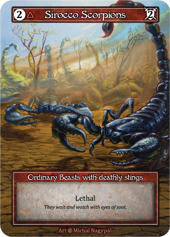 Sirocco Scorpions - Beta (Foil)