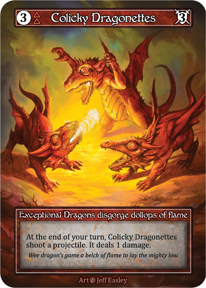 Colicky Dragonettes - Beta (Foil)