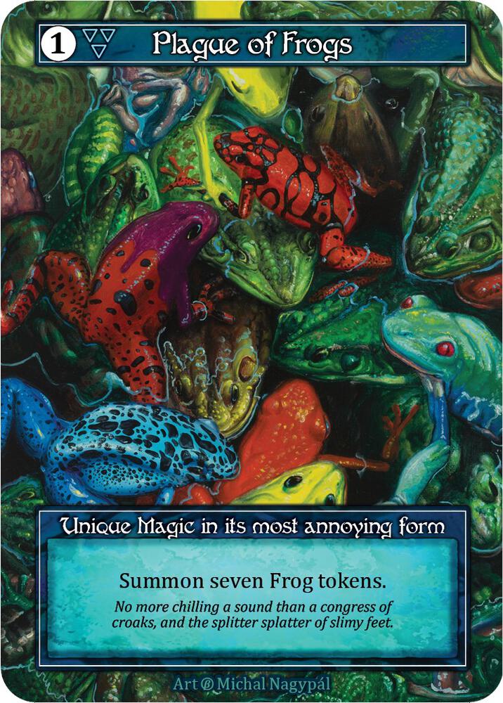 Plague of Frogs - Beta (Foil)