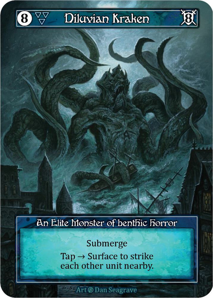 Diluvian Kraken - Beta (Foil)