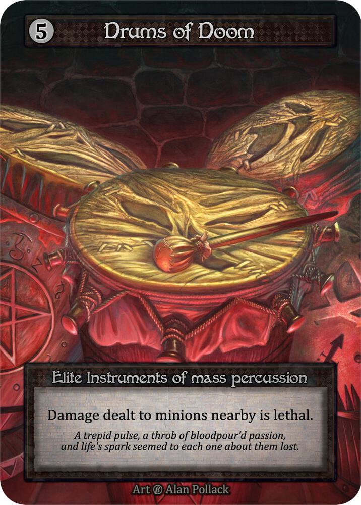 Drums of Doom - Beta (Non-Foil)