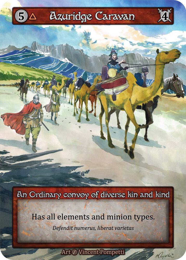 Azuridge Caravan - Beta (Non-Foil)