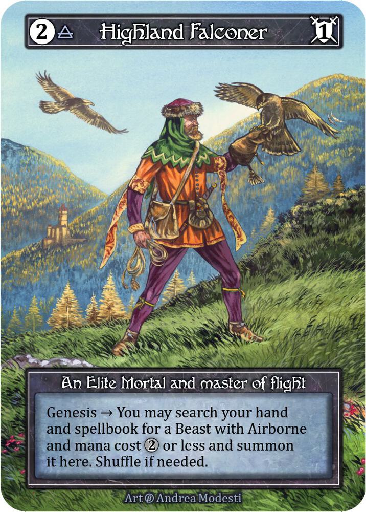 Highland Falconer - Beta (Foil)