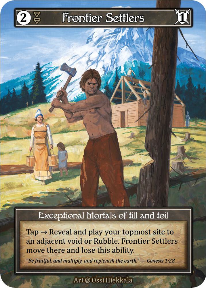 Frontier Settlers - Beta (Foil)