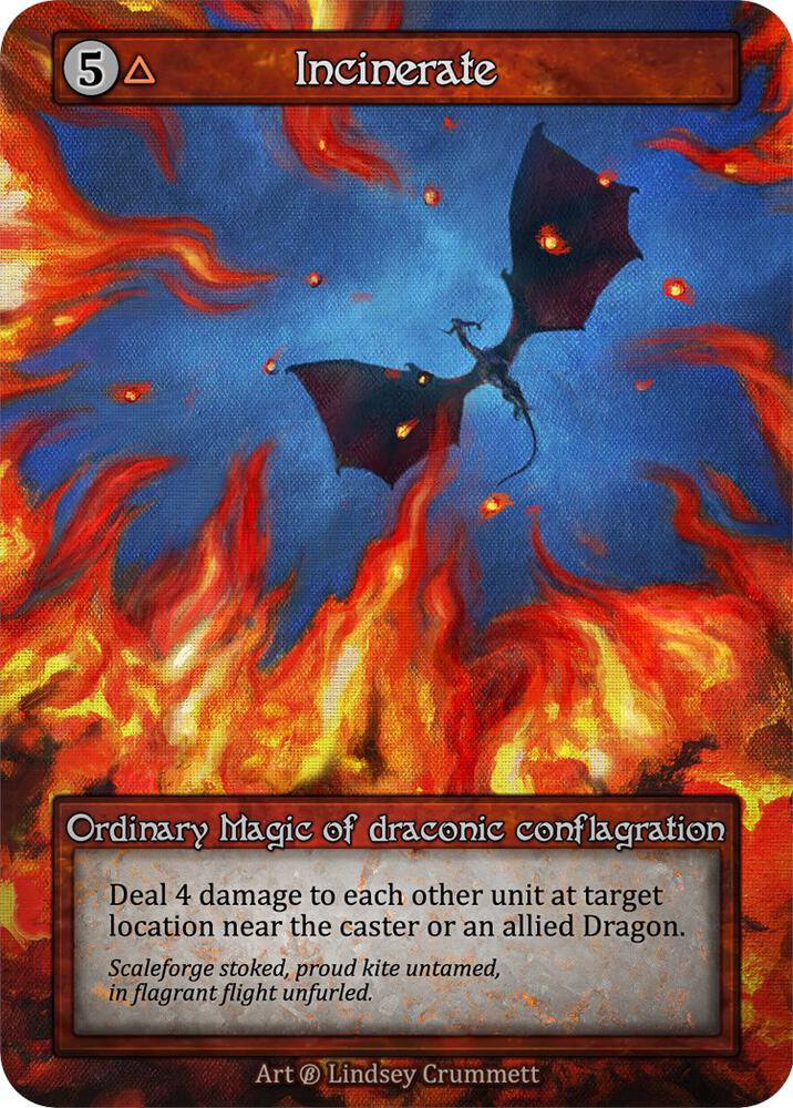 Incinerate - Beta (Non-Foil)