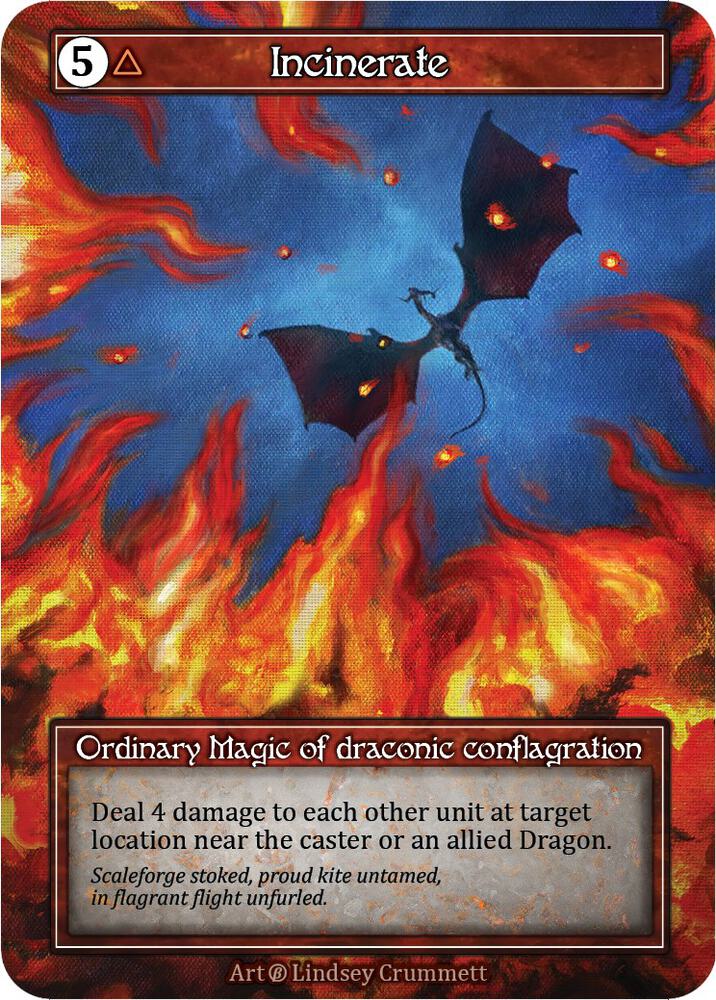 Incinerate - Beta (Foil)