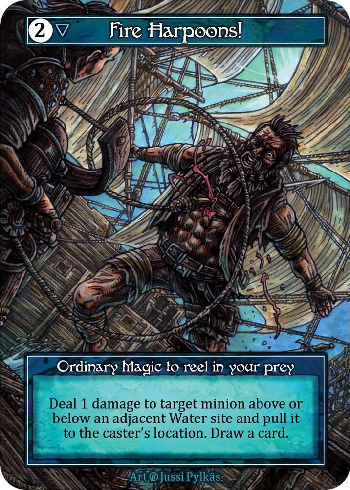 Fire Harpoons! - Beta (Foil)