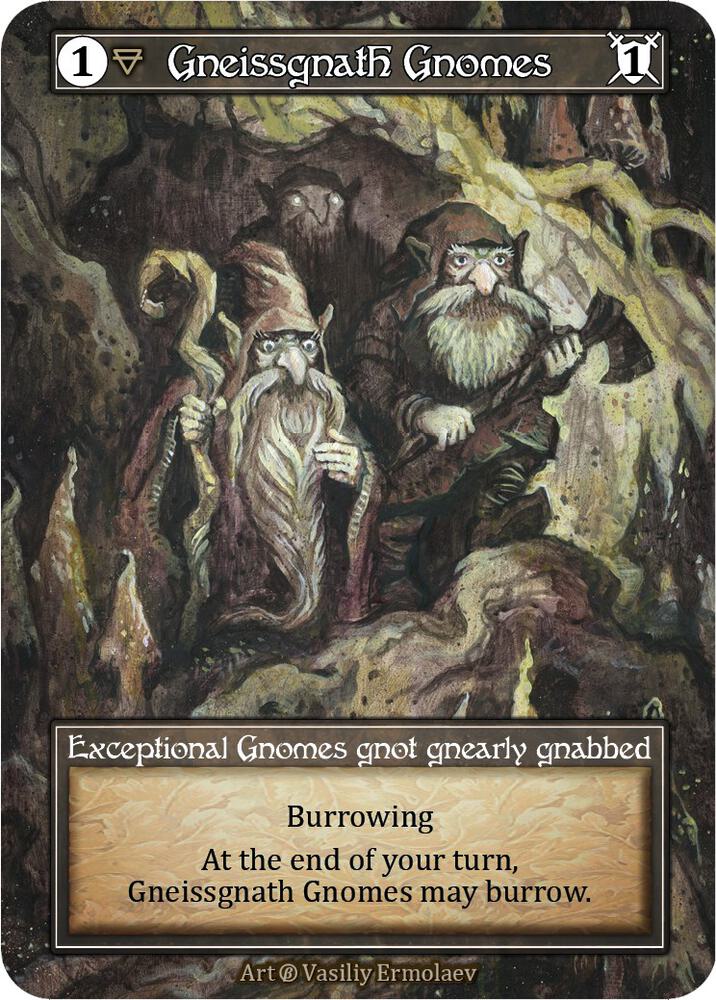 Gneissgnath Gnomes - Beta (Foil)