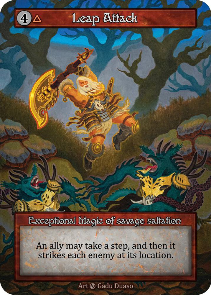 Leap Attack - Beta (Non-Foil)