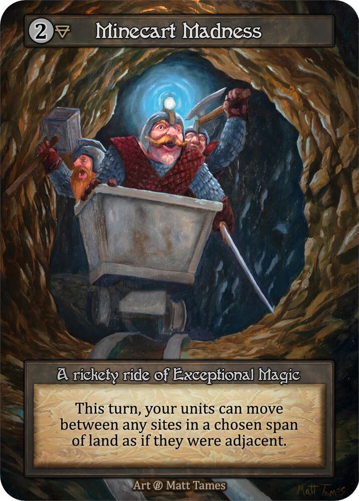 Minecart Madness - Beta (Non-Foil)
