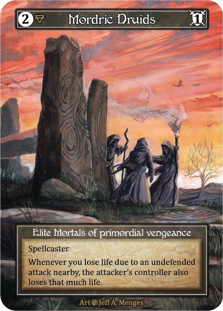 Mordric Druids - Beta (Foil)