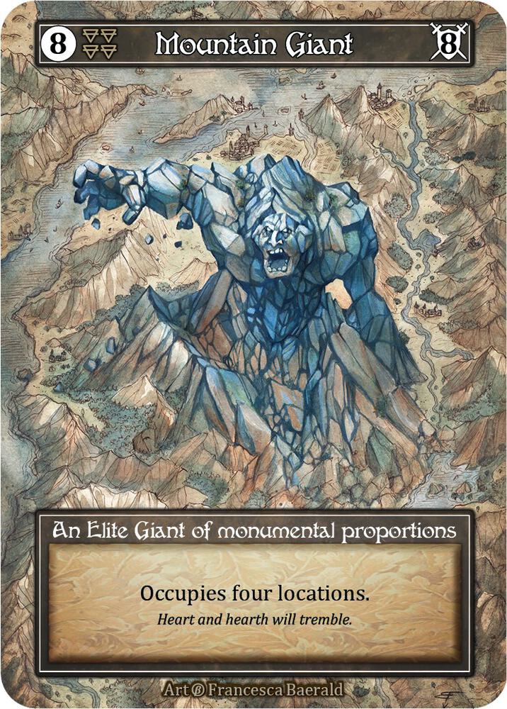 Mountain Giant - Beta (Foil)