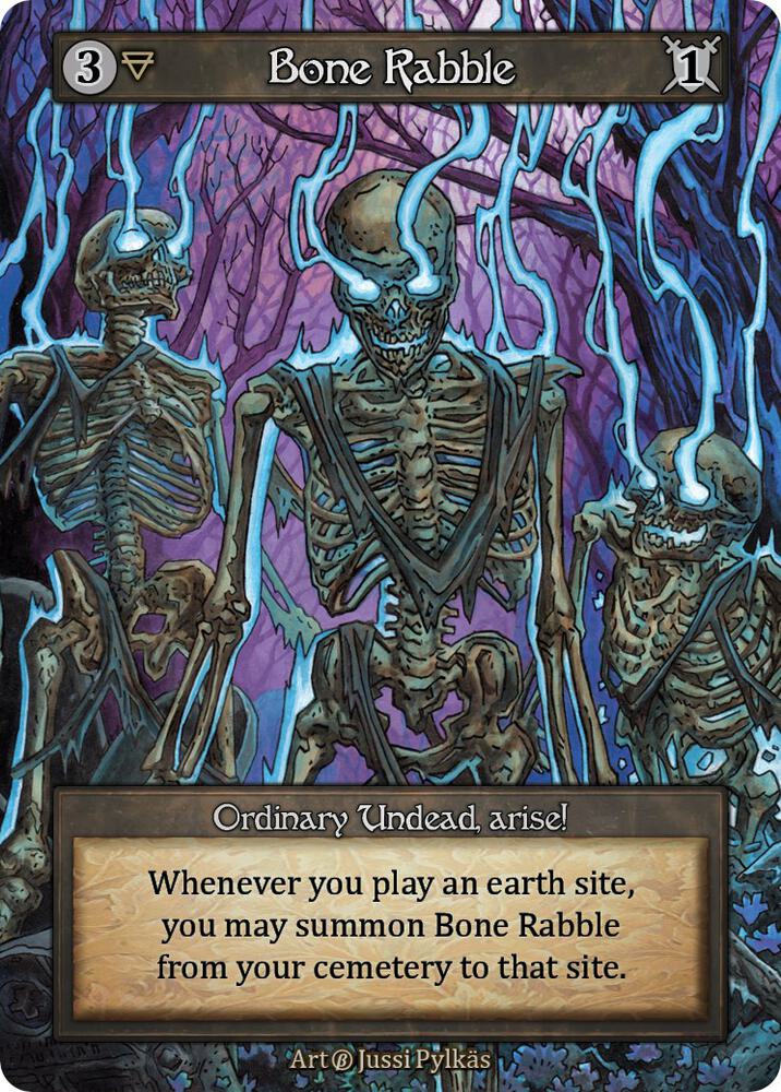 Bone Rabble (Store Alternate Art Promo) - Beta (Foil)