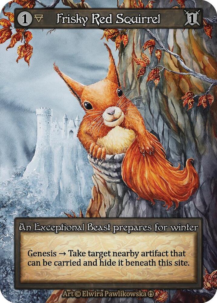 Frisky Red Squirrel - Arthurian Legends (Non-Foil)