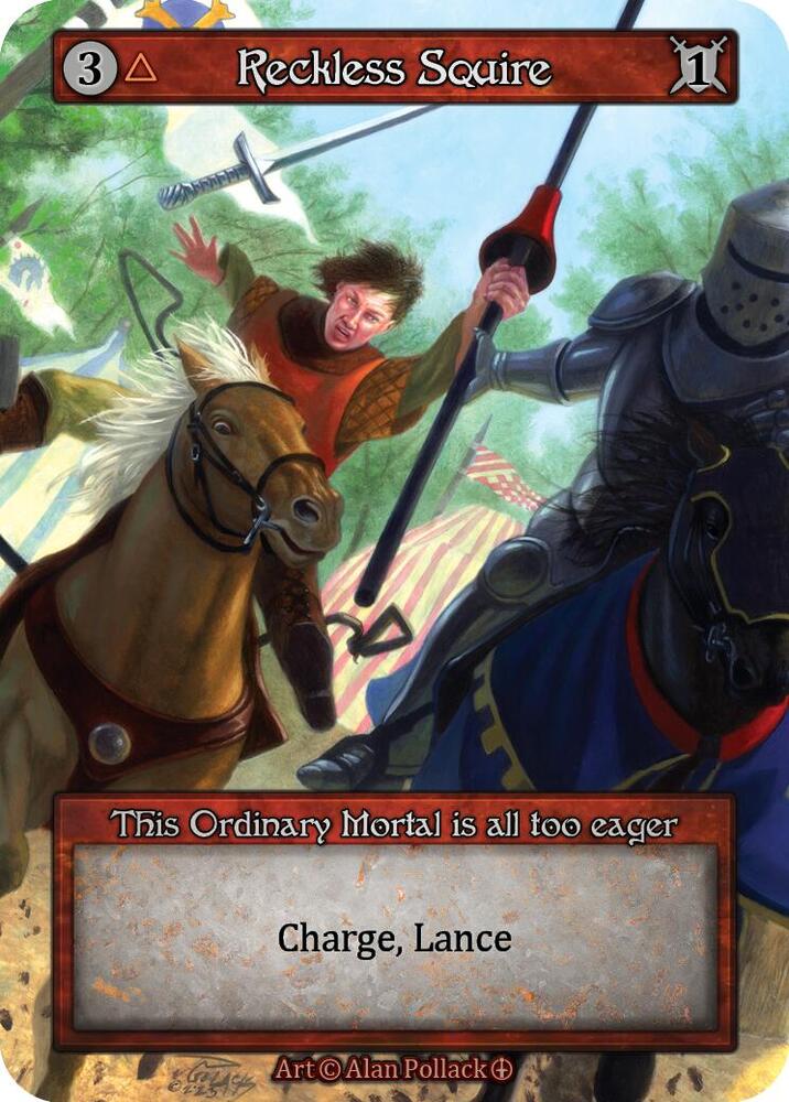 Reckless Squire - Arthurian Legends (Non-Foil)