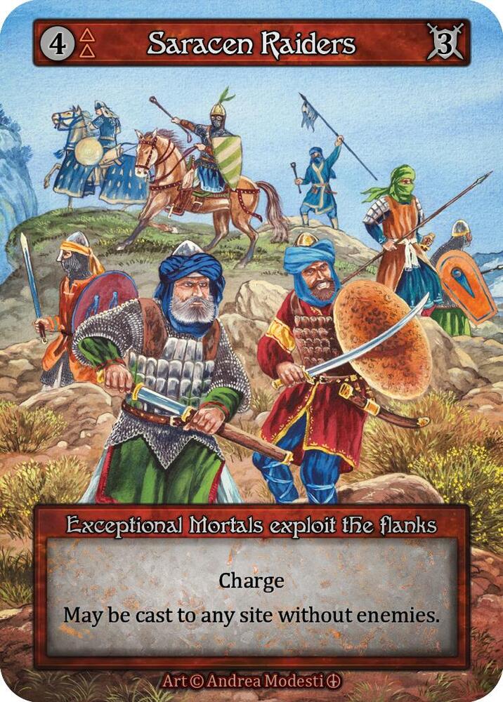 Saracen Raiders - Arthurian Legends (Non-Foil)