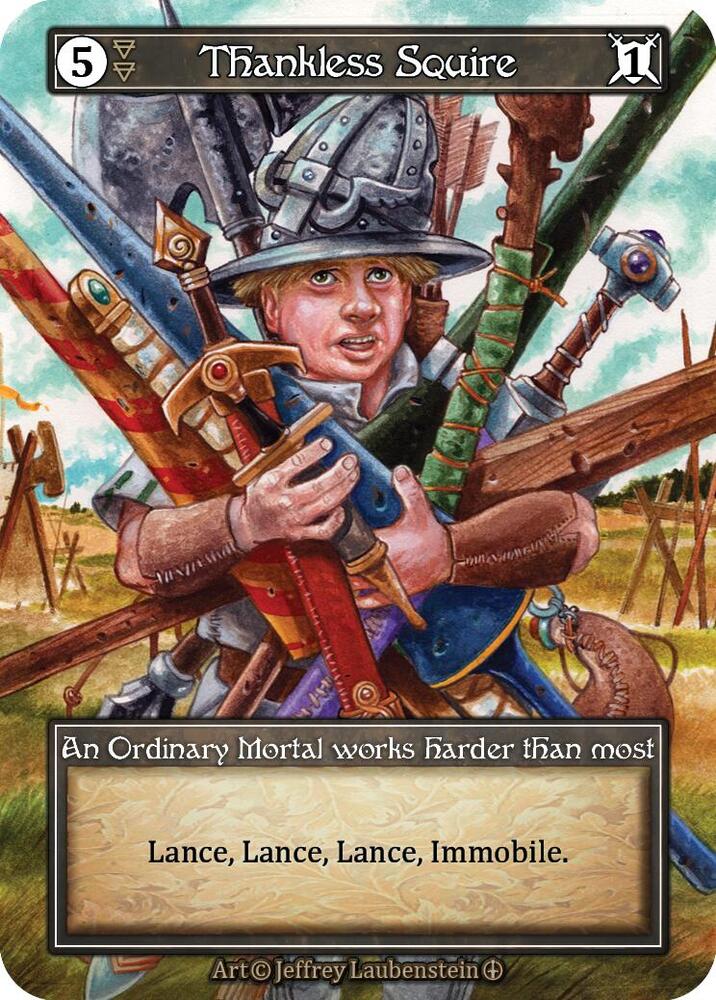 Thankless Squire - Arthurian Legends (Foil)