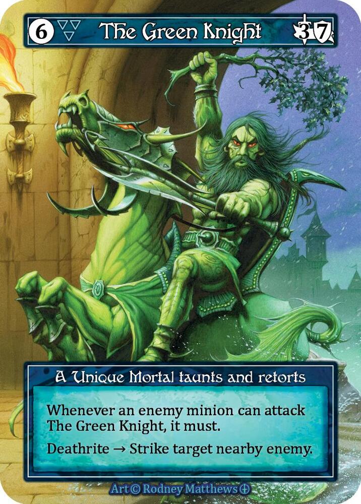 The Green Knight - Arthurian Legends (Foil)
