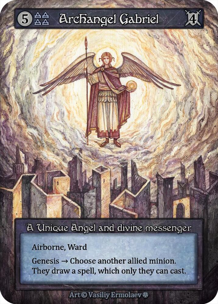 Archangel Gabriel - Gothic (Non-Foil)
