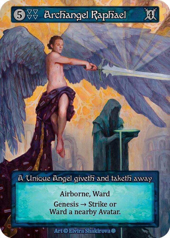 Archangel Raphael - Gothic (Non-Foil)
