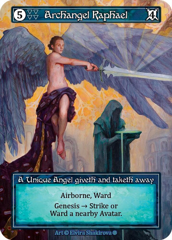Archangel Raphael - Gothic (Foil)