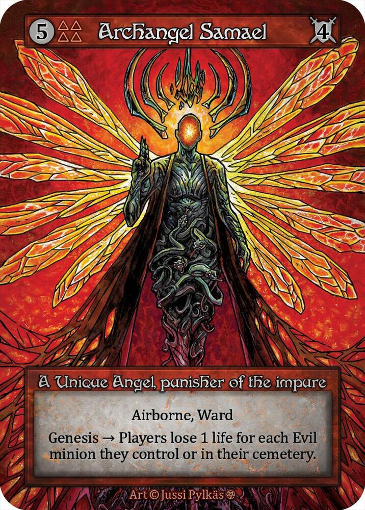 Archangel Samael - Gothic (Non-Foil)