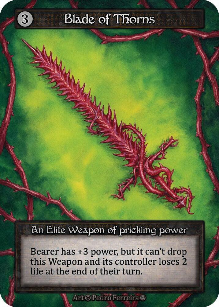 Blade of Thorns - Gothic (Non-Foil)
