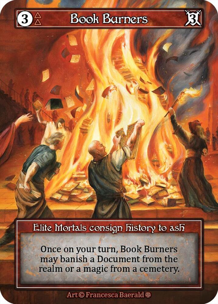 Book Burners - Gothic (Foil)