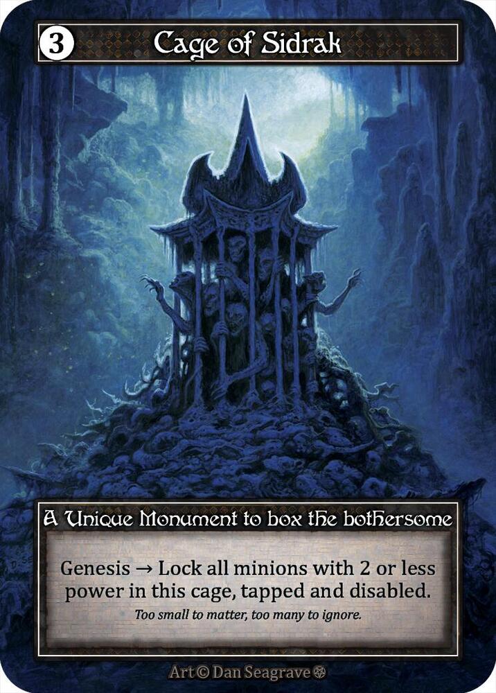 Cage of Sidrak - Gothic (Foil)